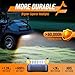 GODCTSUP Deluxe Club Car Headlight and Taillights Kit for Precedent 2004-Up Electric Models, 12V Golf Cart Street Legal Light Kit, Includes Headlight, Taillights, Turn Signal kit