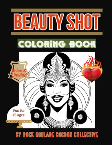 Beauty Shot: Coloring Book (Unique Characters)