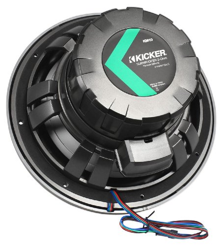 Image of KICKER 10 Inch KM-Seires Marine 2 Ohm Subwoofer 41KMW102LC