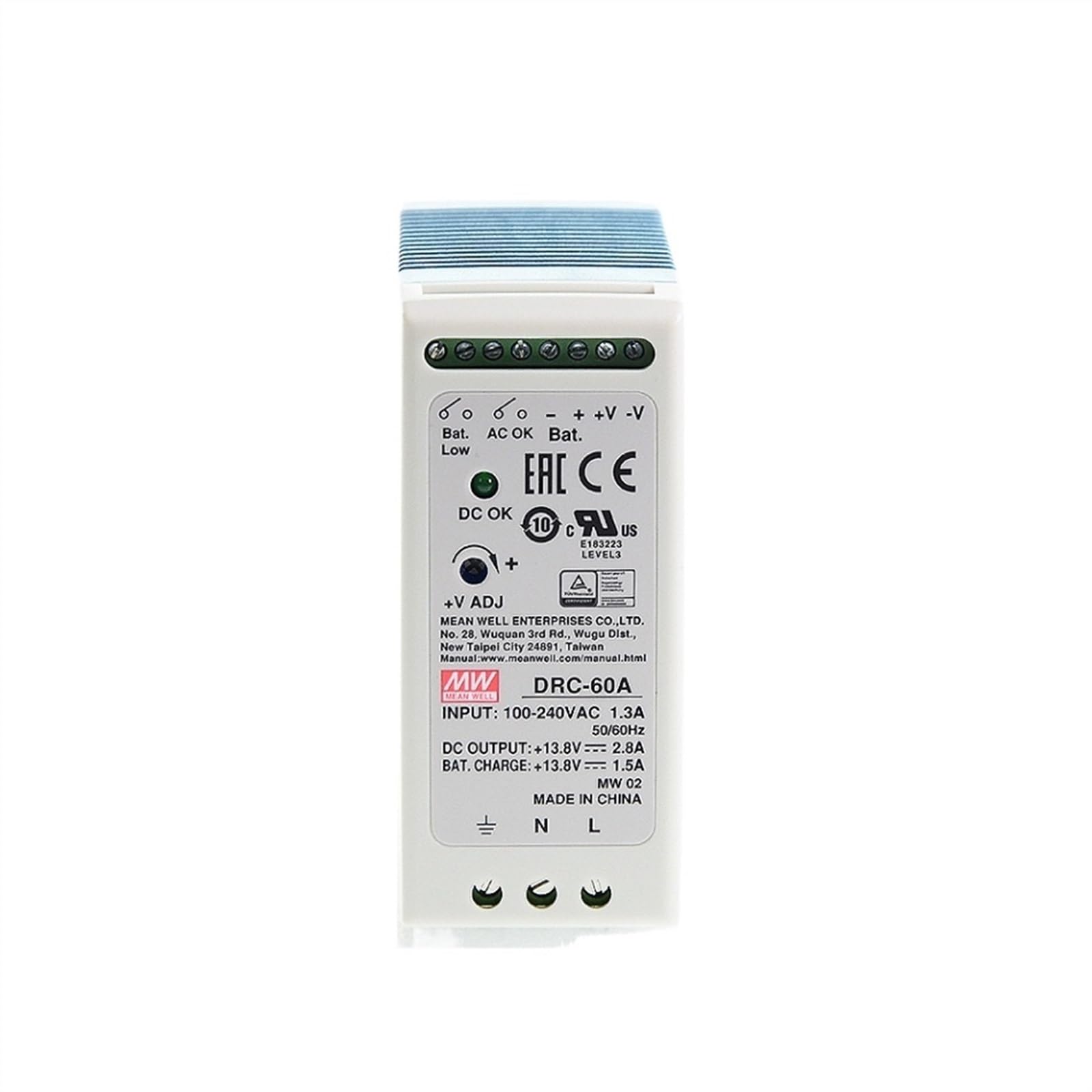 DRC-60 DRC-60A DRC-60B Single Output with Battery Charger (UPS Function)(DRC-60B)