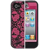 OtterBox Defender Series Case & Holster for iPhone 4 / 4S - Studio Collection - Perennial