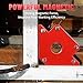 jiashiguang 25LBS Welding Magnets Pack of 4 Welding Magnetic Holder Heavy Duty Magnetic Tools and Accessories for 45, 90, and 135 Degree Angles Super Strong Welding Magnets and Clamps