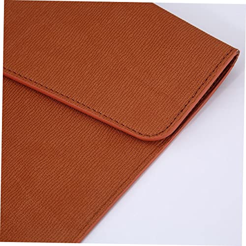 Angoily Men Briefcase Women Bag Business Travel Case Document Holder Classic Pu Leather4