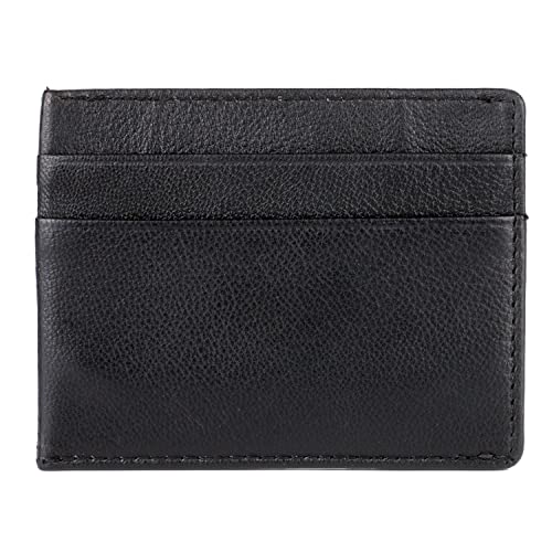 J. Buxton Emblem Front Pocket Magnetic Money Clip Black2