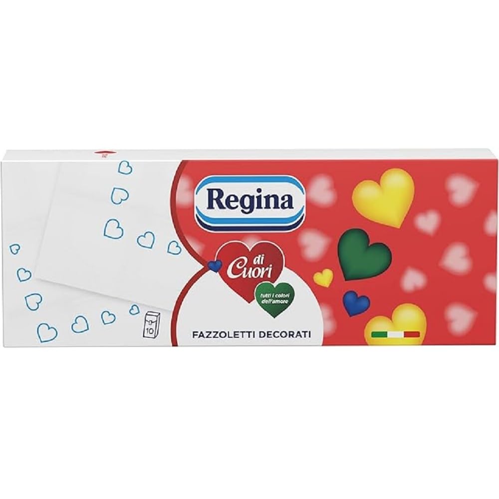 Regina Rotoloni, Carta Igienica 42 Rotoli + In regalo una confezione di Fazzoletti Regina di Cuori 10P