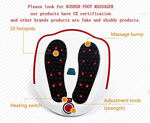 Multifunktionaler Medic Circulation Booster Muskelstimulator für Füße und Beine Elektromagnetisches Fußmassagegerät mit… – Bild 3