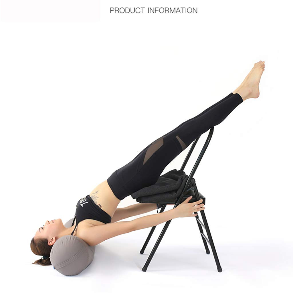 Chaise De Yoga Iyengar Pliante – Renforcée, Charge 300 Kg, Avec/sans Support Lombaire