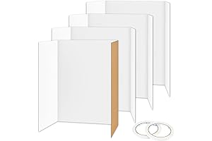 24" x 16" Large Trifold Poster Board for Presentations and School Projects