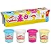 Produktbild Play-Doh 4er-Pack Konfettiknete  buntes Knet-Set für kreatives Spielen und Basteln  farbenfrohes Ostergeschenk für Mädchen und Jungen