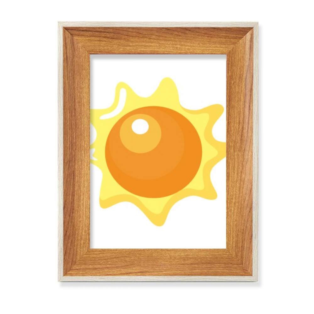 Cadre de photo en bois extraterrestre lot de plusieurs affichages univers et soleil de bureau