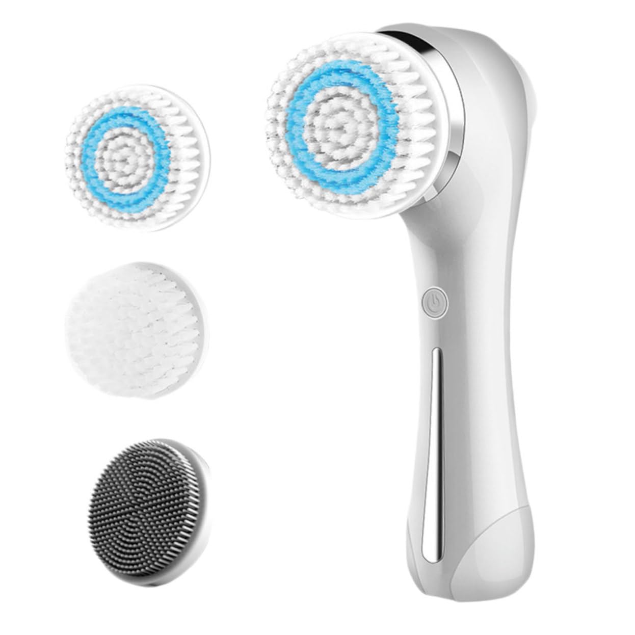Elektrische Gesichtsreinigungsbürste mit Silikon Tragbar für Hause und Reisen Effektives Gesichtspeeling und Sanfte Massage für Frauen und Mädchen