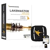 Humminbird LakeMaster Great Lakes Edition Digital GPS Lake Maps, Micro SD Card, Version 4