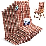 𝐑𝐄𝐒𝐈𝐒𝐓𝐀𝐍𝐂𝐄 𝐀𝐔𝐗 𝐔𝐕 : 𝟓 - Le tissu du coussin dossier haut est composé de 100% polyester et a une résistance aux UV de 5. Grâce à cela le coussin extérieur jardin ne perdra pas sa couleur après une exposition au soleil. Les coussins chaise dossier haut HighLux HL faites pour vos chaises dossier haut feront de votre balcon, terrasse ou jardin votre endroit préféré.