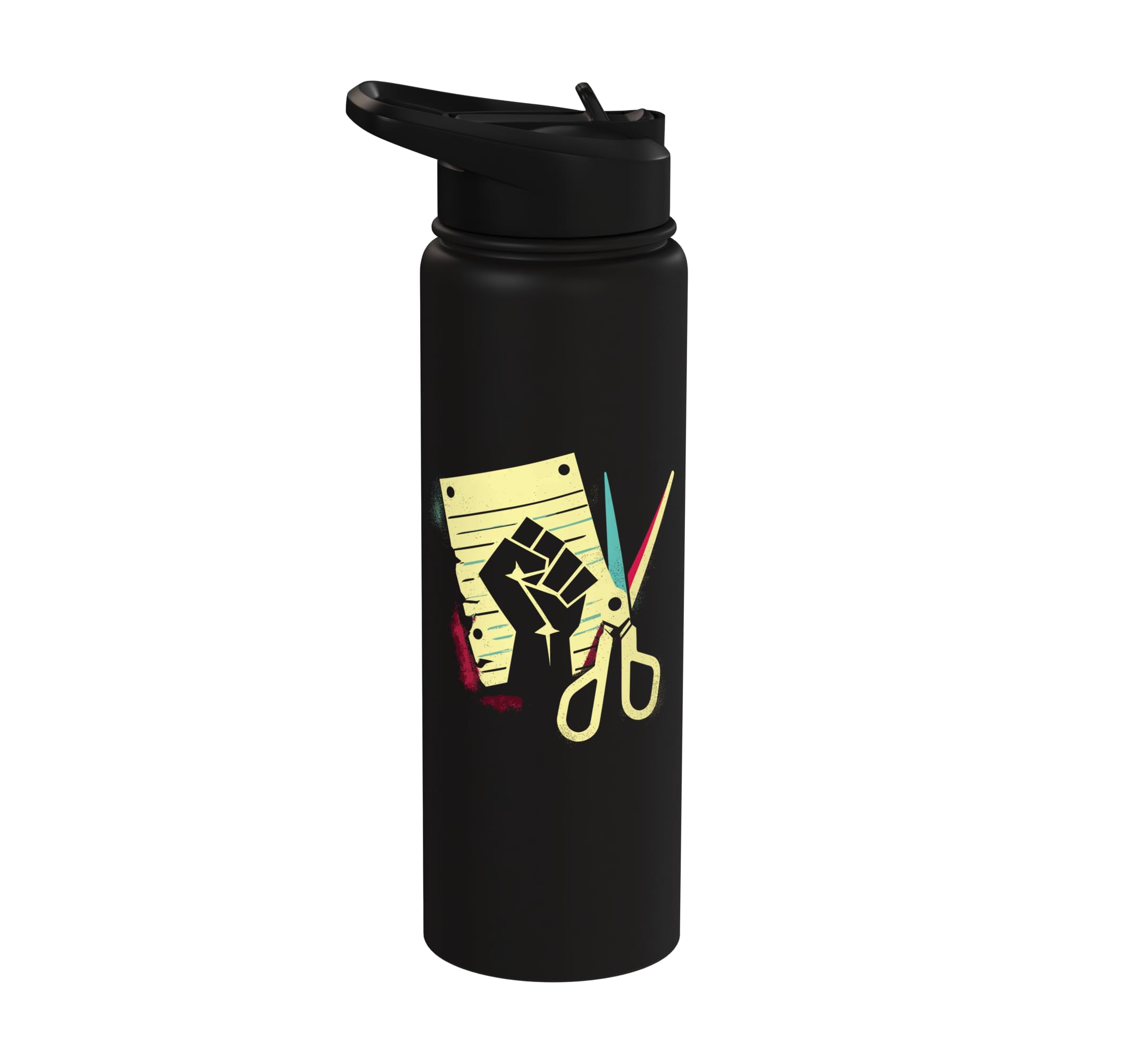 Rock Paper Scissors Champion - Eternal Battle Of Legends Stainless Steel Insulated Water Bottle