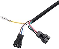 Vista 4 de Juego de empuñaduras de acelerador, 1 par de manillar de agarre de acelerador de 12-84 V de 3 velocidades izquierda derecha con pantalla LED