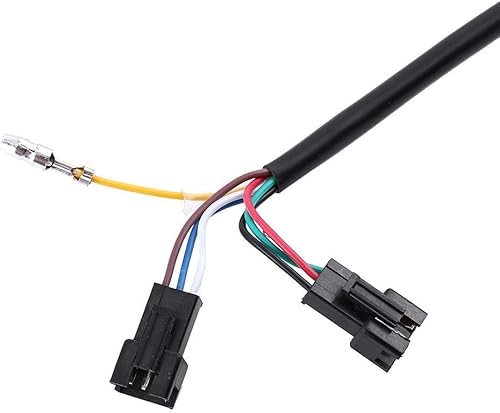 Miniatura 4 de Juego de empuñaduras de acelerador, 1 par de manillar de agarre de acelerador de 12-84 V de 3 velocidades izquierda derecha con pantalla LED