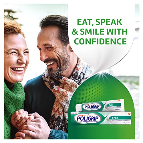 Super Poligrip 1460 Zinc Free Denture And Partials Adhesive Cream thumb #1
