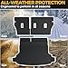 GALVAGNITE Cargo Mat for 2025 2026 Subaru Forester, Full Coverage All Weather TPE Cargo Liner Trunk Mat with Backrest Mat for Subaru Forester Accessories (Gas Only)
