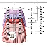 Fingersicheres Clip-Design – Jeder Clip ist mit einer weichen Gummikappe ausgestattet, um Verletzungen durch scharfe Kanten zu vermeiden. Ideal für Familien mit Kindern – sicherer als herkömmliche Hosenbügel Klemmbügel.