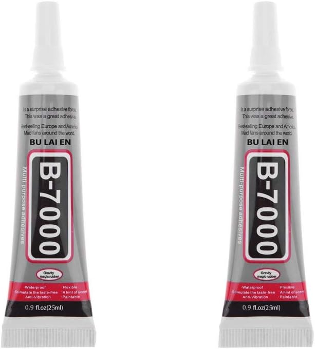 CAT PALM B-7000 Adhesive, Multi-Function Glues Paste Adhesive Suitable for Glass,Wooden, Jewelery, 0.9 oz, 2 Packs : Everything Else