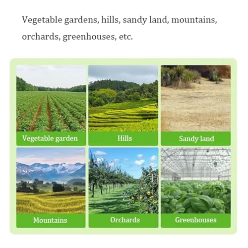 Sembradora manual de maíz con 3 bocas para jardín miniatura 6