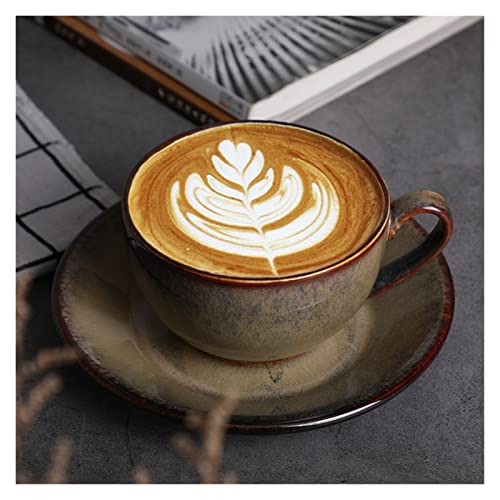 XIAOJUN Hueso Japonés Clásico China Taza De Café Y Platillo Vajilla Taza De Café Vajilla Tareas De Té De La Tarde Casa… - Imagen 3