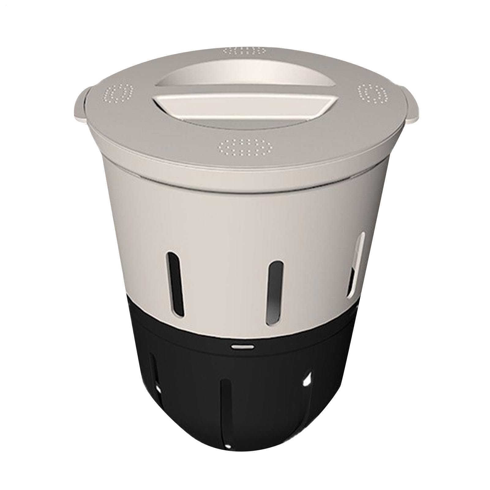 In Ground Worm Composter, 3,3 galloni di compostaggio esterno – Piccolo cestino per vermicomposting – per giardinieri, coltivatori, proprietari di case, principianti, cortili, progetti scolastici