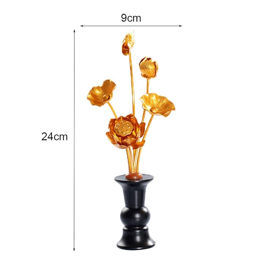 Amazon｜WILLRAY 常花 セット 花立て お仏壇用仏具 蓮花 はすは