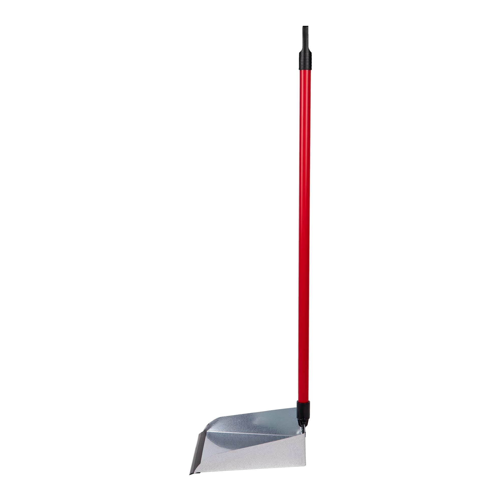 Cofan Recogedor metálico con Goma | Mango Incluido | Alta Resistencia | Medidas: 83 x 24 cm