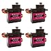 Produktbild Mopei 4x MG90S Metal Gear Micro Servo Mini Auto Servo für RC Boot Flugzeug Helikopter