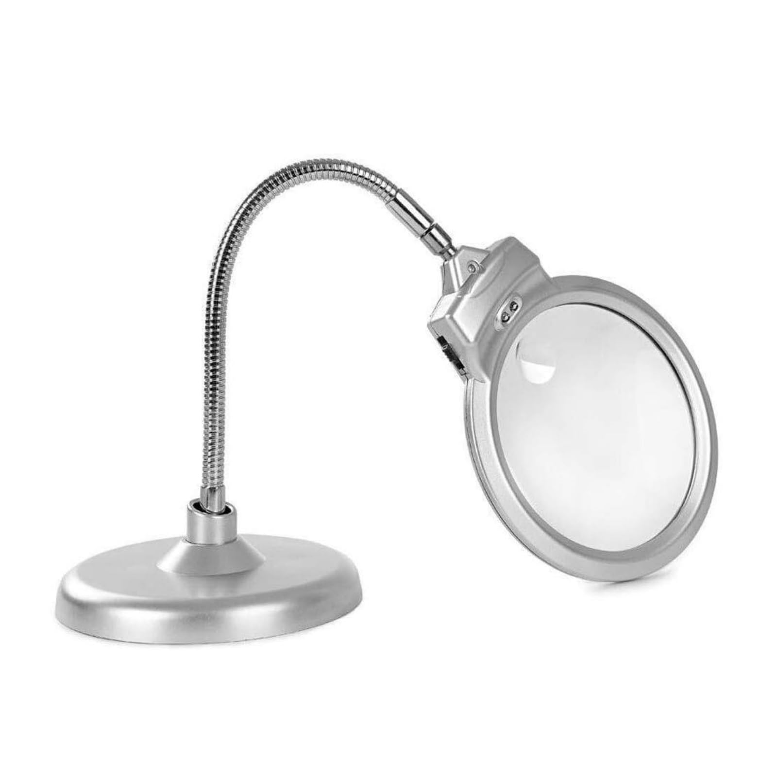 Lente di ingrandimento da Tavolo, Grande, for riparazioni, LED, for Ufficio, for schermi, Artigianato, Hobby, Pittura, Cucito, lavori ravvicinati, Anziani, Riparazione, Telefono Cellulare