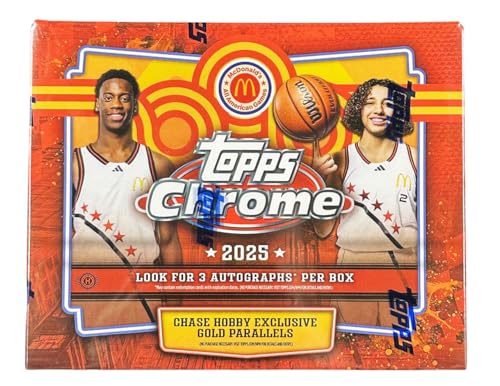 2025 Topps Chrome McDonald's All-American Games Basketball HOBBY box (4