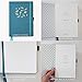 Primrosia A5 Dot Grid Watercolor Journal Notebook – 160 Pages I 160gsm Premium Heavy Paper, No Bleed – Luxe Linen Hard Cover with Cute Deer Slip Cover (Jungle Green, 1)