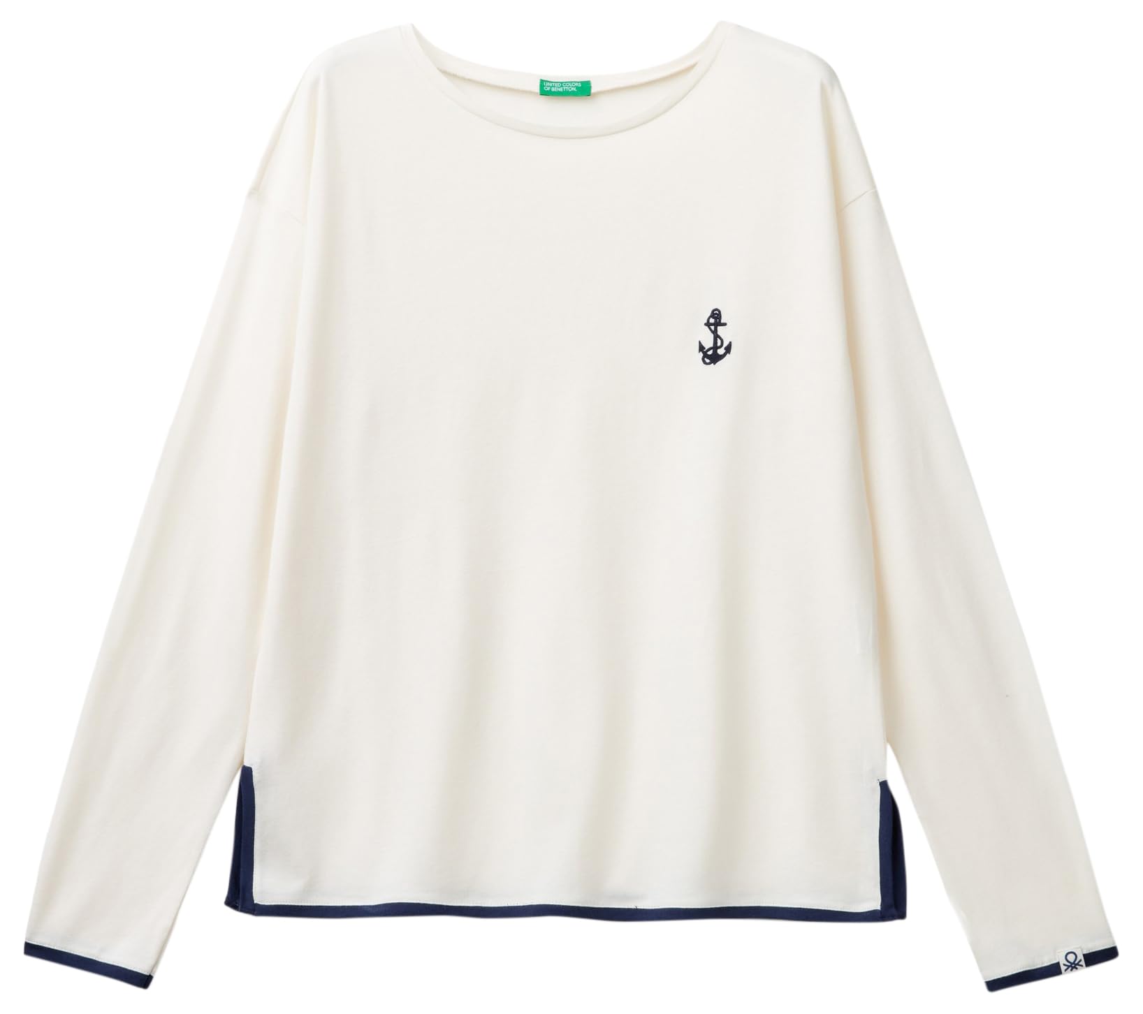 United Colors Of Benetton Women's White Pyjama Top, M