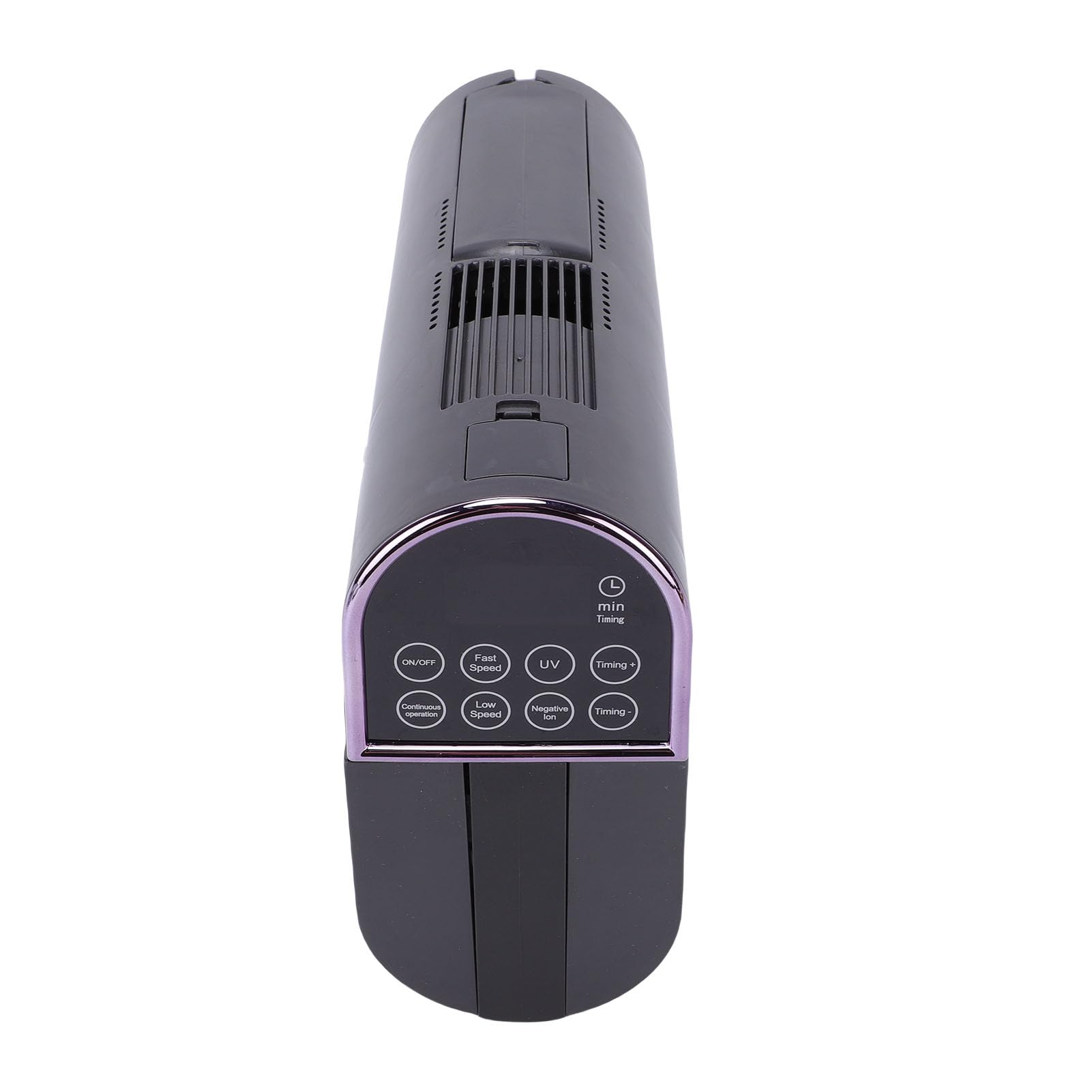 Secadora de Ropa de Secado Rápido, Continuo y Lento con Iones Negativos, Luz Violeta y Control Inteligente para el Hogar, Viajes, Vehículos Recreativos y Apartamentos (Gris)