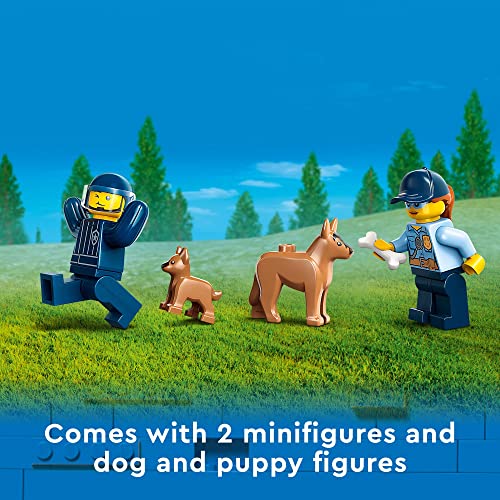 Lego 6425823 City Mobile Police Dog Training 60369, Suv Toy Car With Trailer, Obstacle Course And Puppy Figures, Animal Playset thumb #6