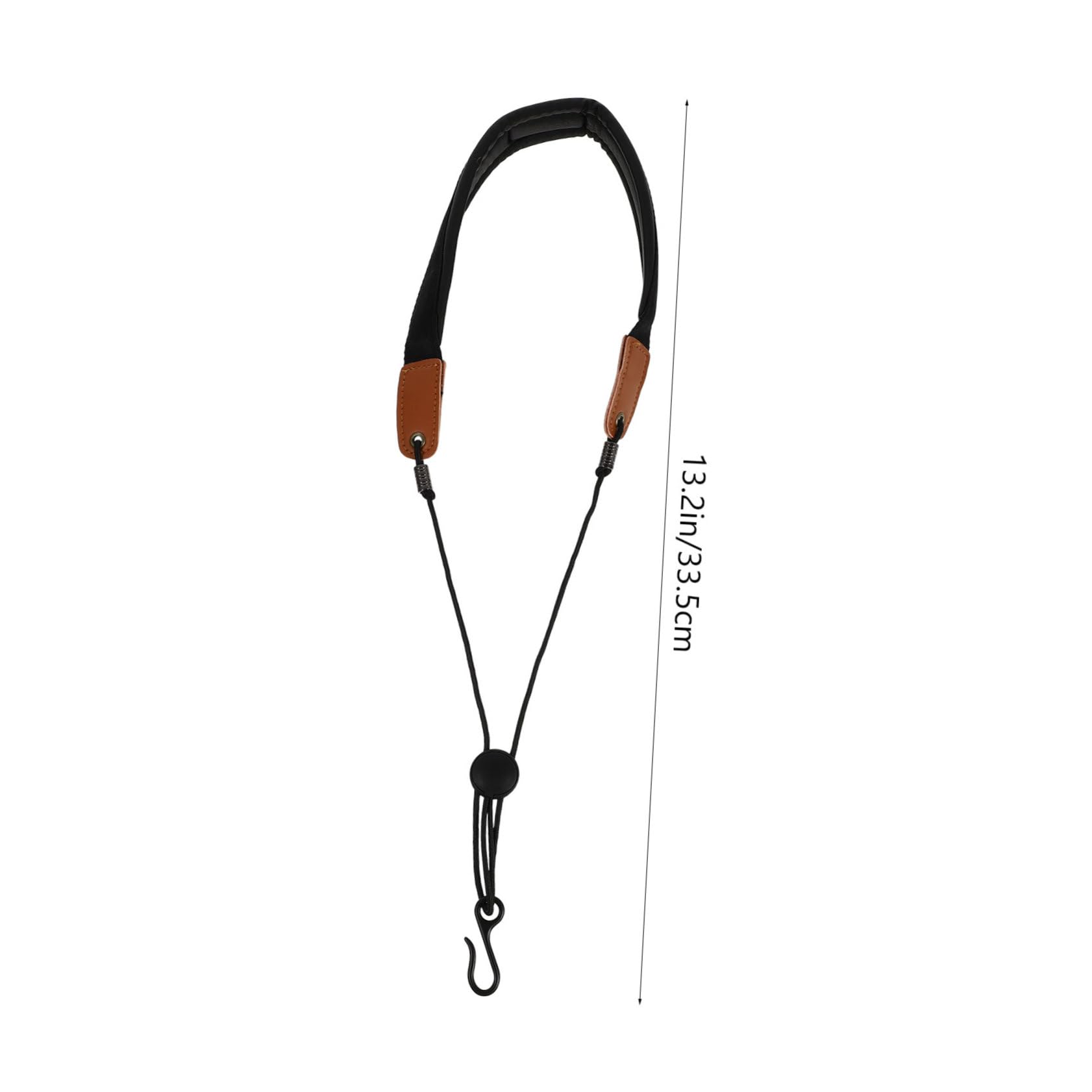 BESPORTBLE 1pc Saxophone Neck Strap Padded Neckband for Alto Sax Saxophone Harness Supply