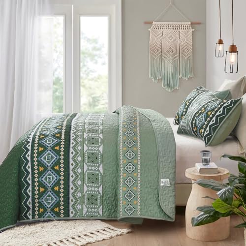 Parure de lit géométrique haut de gamme 3 pièces YS01AC080863AF-A - 4