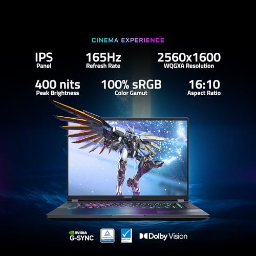 Image of GIGABYTE - AORUS Elite 16 Gaming Laptop - 165Hz 2560x1600 WQXGA - NVIDIA GeForce RTX 5070 - Intel Core Ultra 9 275HX - 1TB SSD with 32GB DDR5 RAM - Windows 11 Home AD (AORUS Elite 16 BWHC3USC64SH)