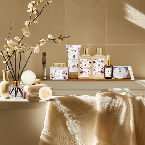Image of 17Pcs Spa Bath Gifts Set Kit, Moisturizing Spa Gift Baskets for Women & Mom