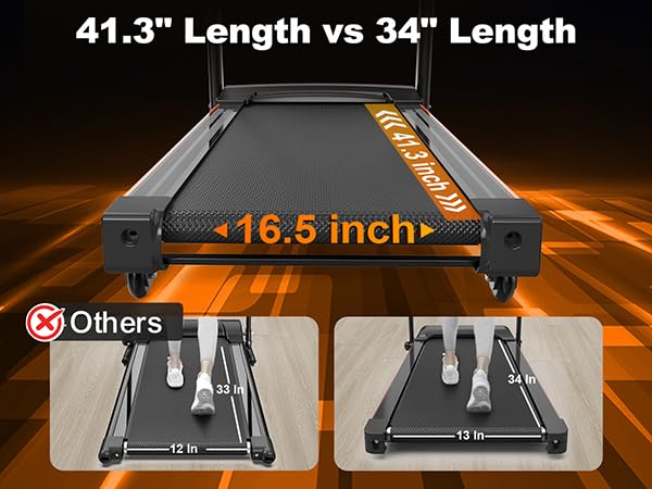 Image of 15% Auto Incline Treadmills 400LBS Heavy Duty Capacity 3.25HP Folding Electric Treadmill Up to 8.5 MPH Speed for Home Office Fitness