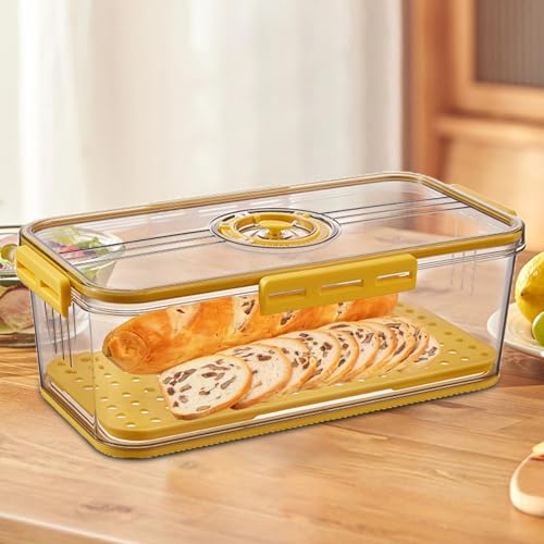 Boîtes à pain hermétiques contre le pain dur et le gaspillage - 4