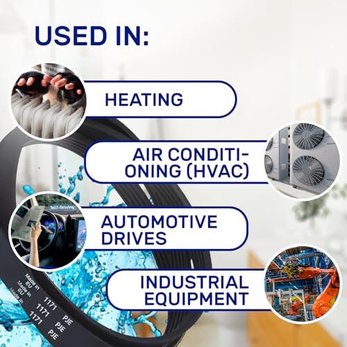 Washing Machine Belt 1171 mm J5 with Original Code 2466300203 for Beko 751610179 for Smeg - MADE IN FRANCE - Warranty 10 Years - MONTERAL - Image 4