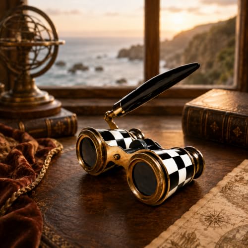 Binoculares Opera Glasses 2.5X Compactos con Asa miniatura 5