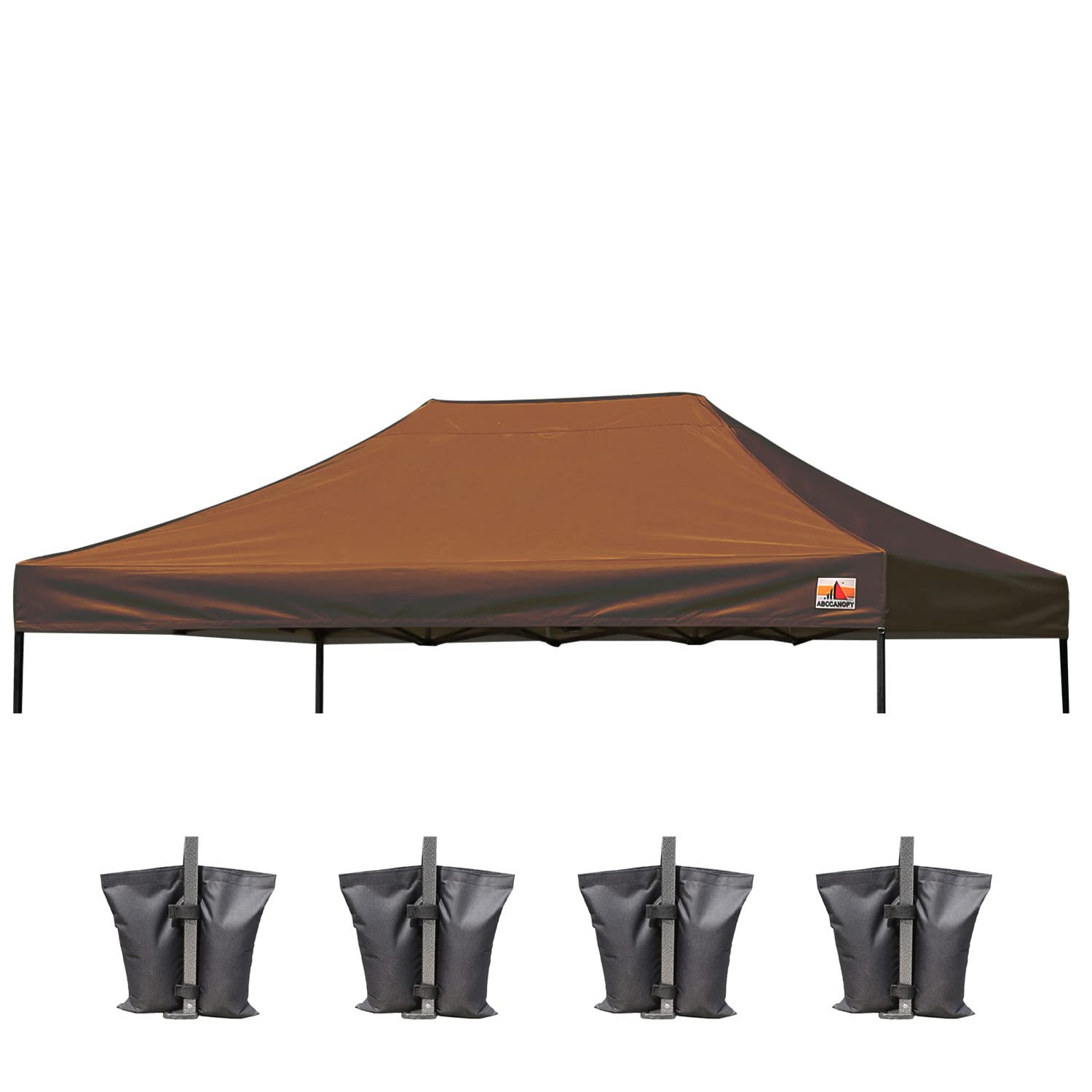 ABCCANOPY Replacement Canopy Top for Pop Up Canopy Tent (10x15, Brown)