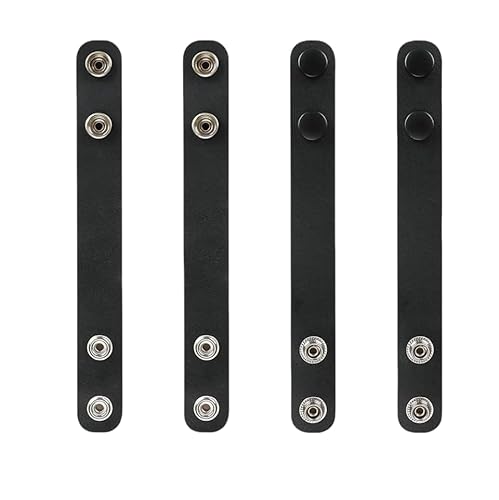 TACNEX Duty Belt Keepers w/Double Snaps for 2