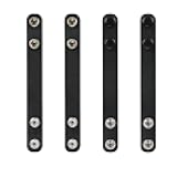 TACNEX Duty Belt Keepers with Double Snaps for 1.5