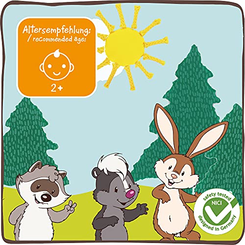 NICI Kuschelkissen Hase Poline Bunny mit Karotte – 2 in 1: Kuscheltier & Kuschelkissen für Mädchen, Jungen & Babys… – Bild 4