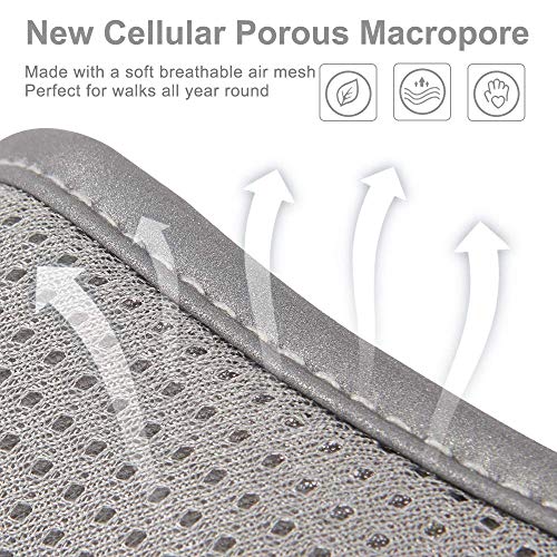 Puppy Harness And Leash Set - Dog Vest Harness For Small Dogs Medium Dogs- Adjustable Reflective Step In Harness For Dogs - Soft Mesh Comfort Fit No Pull No Choke (Xs, Grey) #TOP1