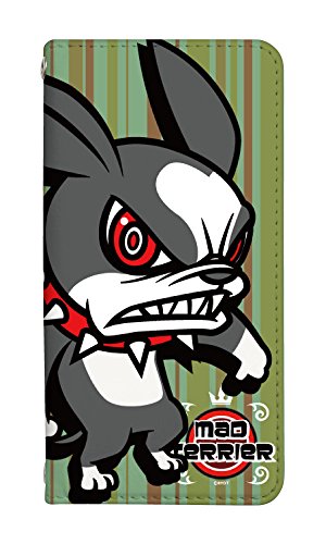 [IPHONE15PLUS] �p �P�[�X �蒠�^ �X�}�z�P�[�X �A�C�t�H��15 �v���X 15 plus �J�o�[ �� �J���� �f�U�C�� �}�b�h�e���A 0246-E. MAD TERRIER03�O���[�� �X�}�[�g�t�H���J�o�[ �蒠�^�P�[�X �J�[�h�X���b�g �x��